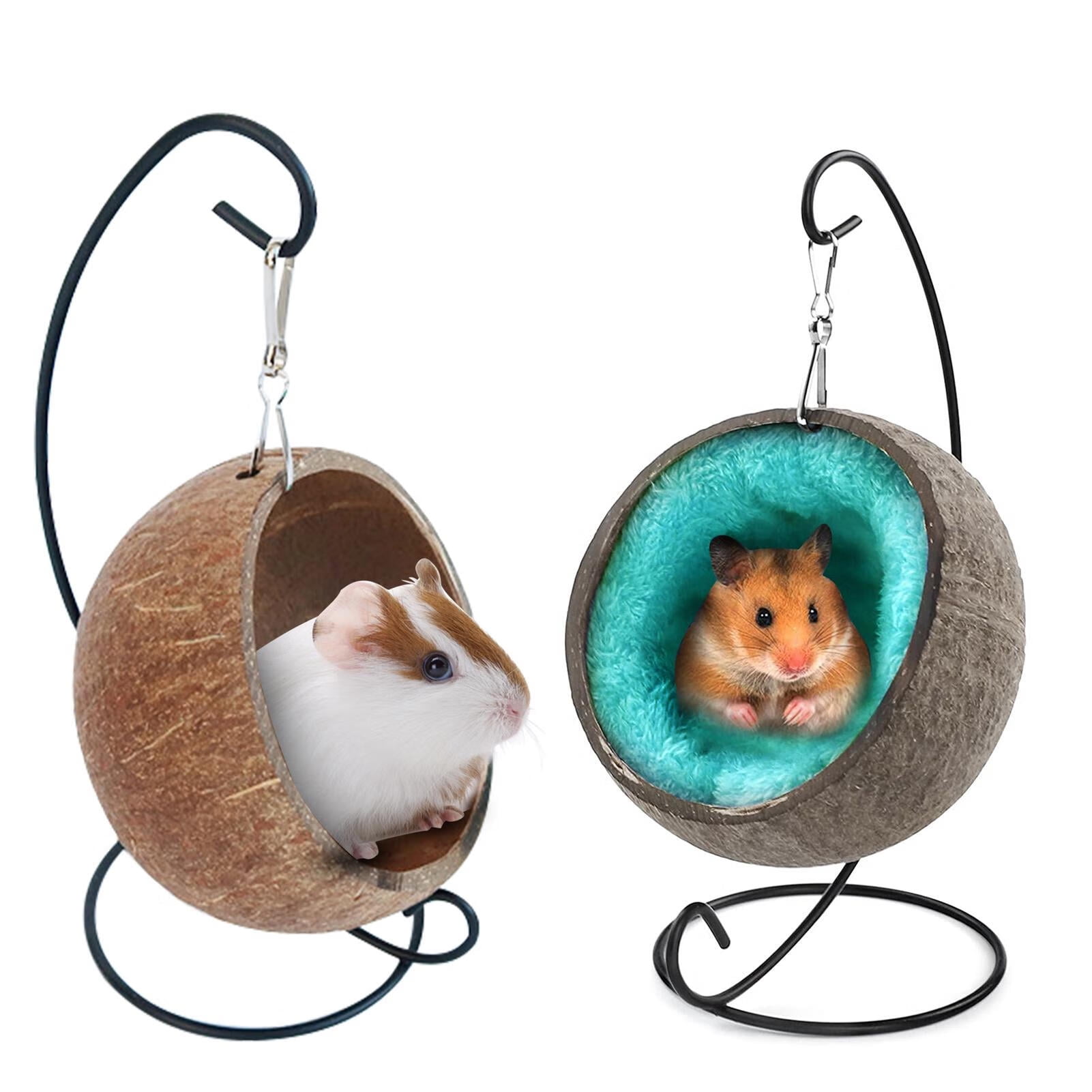 Hamster Coconut HideoutNatural Coconut Hamster Hideout Hammock