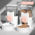 thumbnail image 3 of Dispensador de agua y comedero colgante para gatos, alimentador automático de agua, botella de agua colgante para mascotas pequeñas, suministros para mascotas, 3 of 5