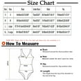 thumbnail image 3 of Summer Saving pimelu Bathing Suit for Women One Piece Swimsuit for Women Tankini Swimsuit Modest Swimsuit Ladies Solid Strap Tummy Control Swimsuits Bathing Suit for Women, 3 of 5