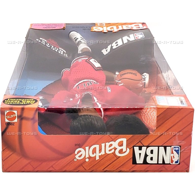NBA Barbie Chicago Bulls Doll African American 1998 Mattel