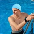 thumbnail image 1 of Oversized PU Coated Swim Cap for Adults Enhanced Breathability and Comfortable Fit for Men and Women, 1 of 3