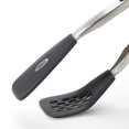 thumbnail image 5 of OXO Good Grips Pinzas Flexibles de Silicona Inoxidable Negro, 5 of 5