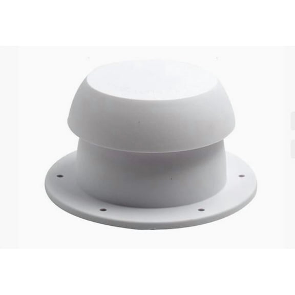 Dayesque Plastic RV Roof Vent Cap Mushroom Vent Cover Rainproof Exhaust Fan Ventilation Plumbing Accessory
