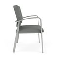 thumbnail image 2 of Newport Reception Waiting 18.5" Bariatric Chair / Silver Steel / Light Gray, 2 of 5