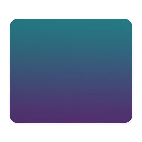 CafePress - Ombre Purple And Teal Mousepad - Non-slip Rubber Mousepad, Gaming Mouse Pad