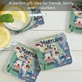 thumbnail image 2 of Thirstystone Maryland State Attractions Tumbled Tile Coaster 4 Pack, 2 of 8