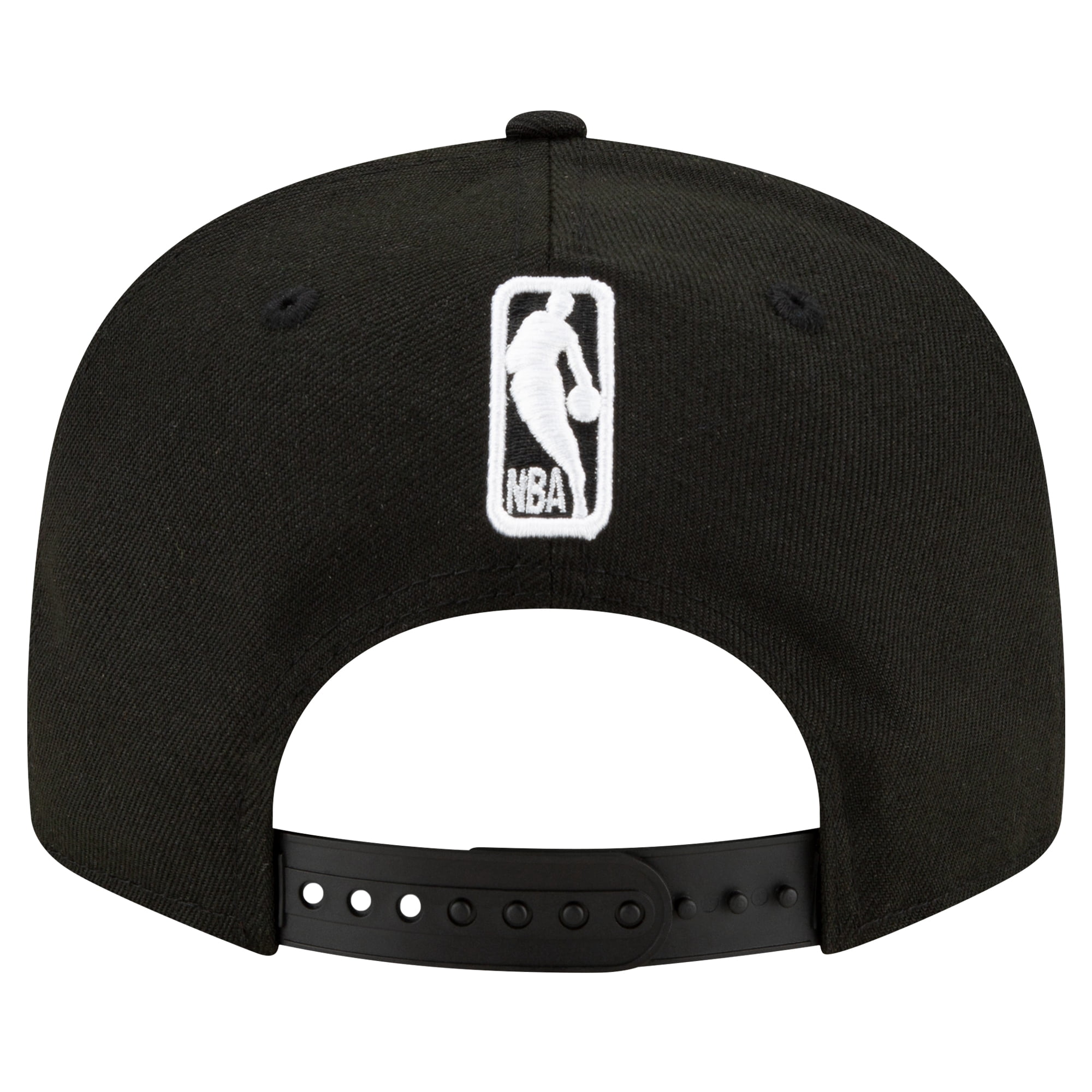 Men's New Era Phoenix Suns Black & White 9FIFTY Snapback Hat