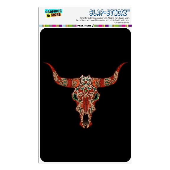 Bull Skull Day Of The Dead Home Business Office Sign