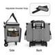thumbnail image 4 of Bolsa de Mano Rodante para Manualidades Yarwo con Carrito Desmontable Gris, 4 of 7