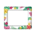 thumbnail image 1 of Marco de fotos inflable hawaiano, accesorio de foto, recuerdo de fiesta, foto de marco de foto Selfie ligero multipropósito tropical, marco de cabina, 1 of 9