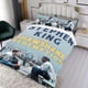 thumbnail image 3 of La Redención de Shawshank Conjunto de sábanas temático, trío de piezas, cómodo y amigable con la piel, diseño único, regalo de decoración para el hogar para familiares, amigos y fans, 90 cm * 190 cm, 3 of 6