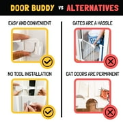 Door Buddy Child Proof Door Lock Plus Finger Pinch Guard Foam Door Stopper for Baby Proofing