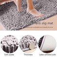 thumbnail image 4 of TIMIFIS Chenille Bathroom Rug Mat, Extra Soft And Absorbent Flossy Bath Rugs Non Slip, Machine Washble Dry, Plush Floor Carpet For Tub, Shower, And Bath Room -, 4 of 7