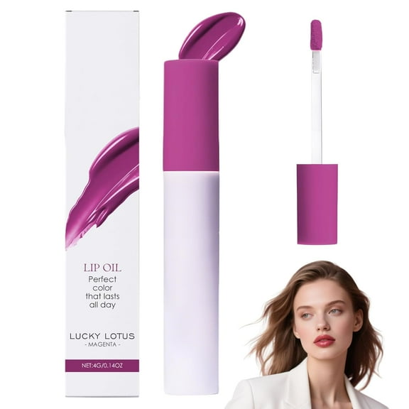 Lips Staining Lip Oil, 2025 New Lip Stain Sweet Long Lasting Waterproof, Non-Sticky Lip Glow Makeup