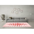 thumbnail image 3 of Ahgly Company Indoor Rectangle Solid Red Modern Area Rugs, 6' x 9', 3 of 4