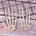 thumbnail image 2 of Random 1 Pcs Halloween Skull Skeleton Human Hand Bone Zombie Party Terror Adult Scary Props, 2 of 6