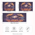 thumbnail image 4 of Dailycode Satin Pillow Case King Silk Pillow Cover for Hair and Skin Envelope Closure Anime Witch Surrounded by Pumpkins 20"x40", 4 of 9