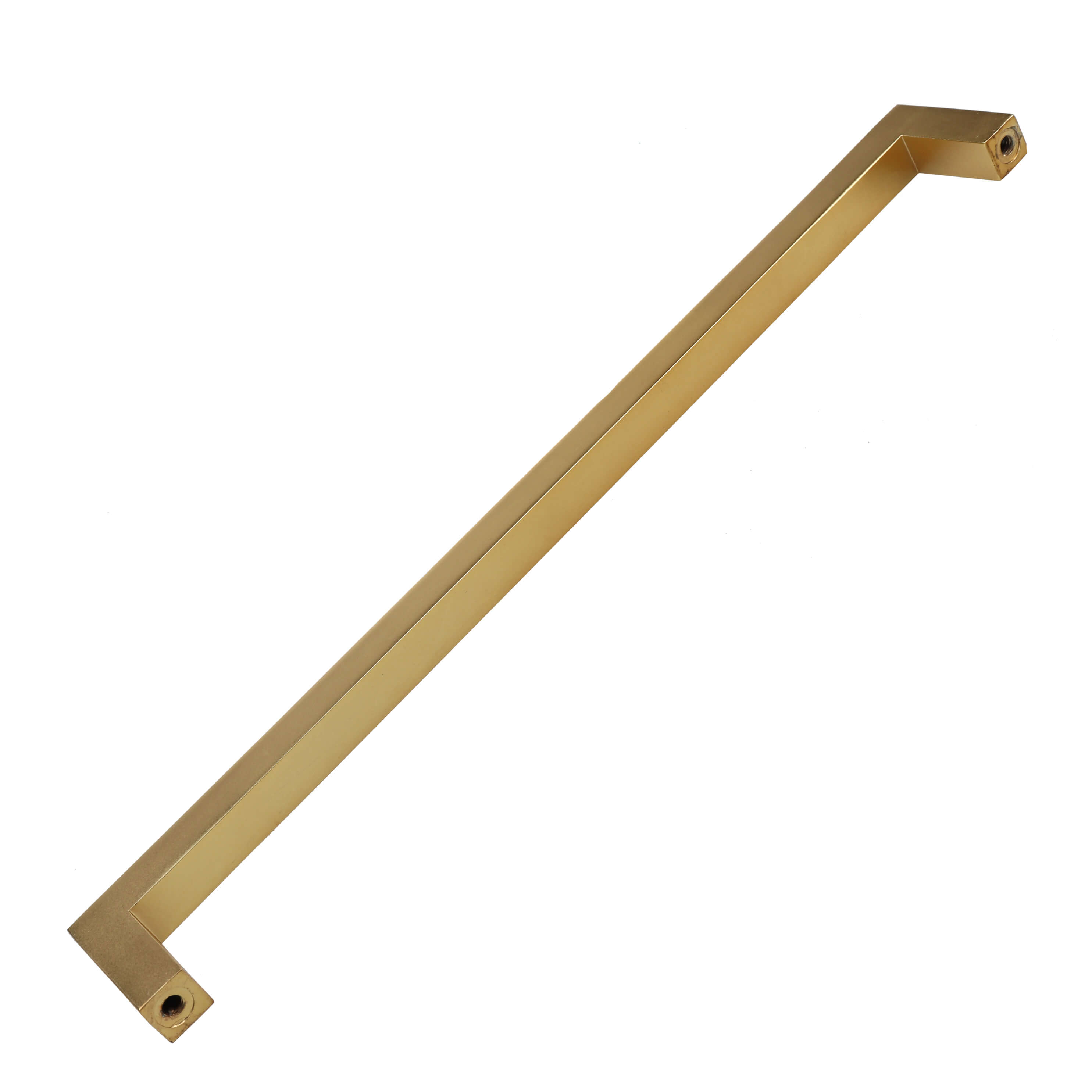 GlideRite 8-3/4 in. Center Solid Square Bar Cabinet Pulls, Brass Gold, Pack of 5 - image 3 of 3