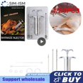 thumbnail image 2 of 1/2/3PCS Stainless Steel Turkey Seasoning Needle Spice Syringe BBQ Meat Flavor Injector Cooking Tools Sauce Marinade Syringe, 2 of 5