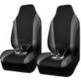 thumbnail image 1 of Fundas para asientos de auto CAR PASS AquaShield impermeables, set delantero, 1 of 6