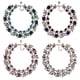 thumbnail image 4 of Minnieouse Collar de cristal Cadenas de clavícula de aleación Collares retro Decoración Novia Señoras Joyería para citas Fiesta Regalo Joyas Ropa, zapatos y accesorios Miscelánea Rosado Minnieouse AP014540-03, 4 of 6