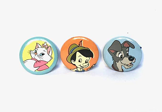 DISNEY PINS-CATS-6 PIN SET AS SHOWN Fast Shipping by US Seller 
