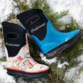 thumbnail image 2 of Oakiwear Children's Neoprene Rain/Snow Boots, Perched Owls, 2 of 3