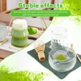 thumbnail image 6 of 7Pcs Japanese Matcha Tea Set,Matcha Kit with Matcha Bowl (with Pouring Spout),Matcha Whisk,Whisk Holder,Strainer - Elegant Matcha Set for Gifting,Gift Box Packaging glass, 6 of 11