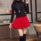 thumbnail image 5 of All-match Black Skirts Women Large Size Tutu School Short Skirt Girl Spring Autumn Pleated Shorts Skirts Mini Saia High Waist, 5 of 5