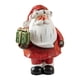 thumbnail image 4 of Adornos navideños de Papá Noel 2023, figura de resina de Papá Noel de pie Con caja de regalo, 4 of 9