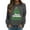 Dark Gray, variant on Fiaer Merry Christmas Women's Sweatshirts Xmas Tree Funny Graphic Plus Size Pullover Long Sleeve Crew Neck Cozy Fall Holiday Tops Light Blue M