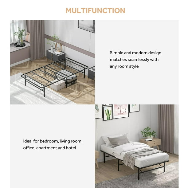 14 inch bed frame walmart deals