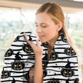 thumbnail image 6 of Tyidzon Halloween Printed Blanket Pumpkin Pattern Throw Blanket, Lightweight Warm Soft Blanket Farmhouse Holiday Decor for Home Living Room Sofa Couch Bed, 6 of 7