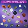 2024 Advent Calendar 2024 24 Days Natural Stone & Christmas Countdown 