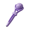 thumbnail image 3 of Xuanheng Handheld Massage Roller Comfortable Textured Trigger Point Self Massage Tool Purple, 3 of 8