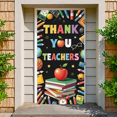 thumbnail image 3 of Colorful Teacher Appreciation Banner School Theme Classroom Decoration Educational Supplies for Teacher's Day School Event Celebration, 3 of 4