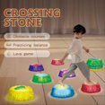 thumbnail image 2 of LED Stepping Stones for Kids - Non-Slip Balance Toys, Indoor Outdoor Sensory & Motor Skills Game for Toddlers 3-7 Years, 2 of 5