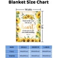 thumbnail image 6 of Yibo Bible Verse Blanket Flannel Soft and Comfortable Anti-static Bed Sofa Blanket, 6 of 7