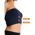 thumbnail image 3 of 5 Pack Women's Seamless Strapless Bandeau Bra Sports Tube Top Bra Yoga (No Padding), 3 of 6