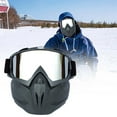 thumbnail image 2 of Retro Motorcycle Goggles Off Road Racing Eyewear for Ski Wind and Riding Glasses, 2 of 8