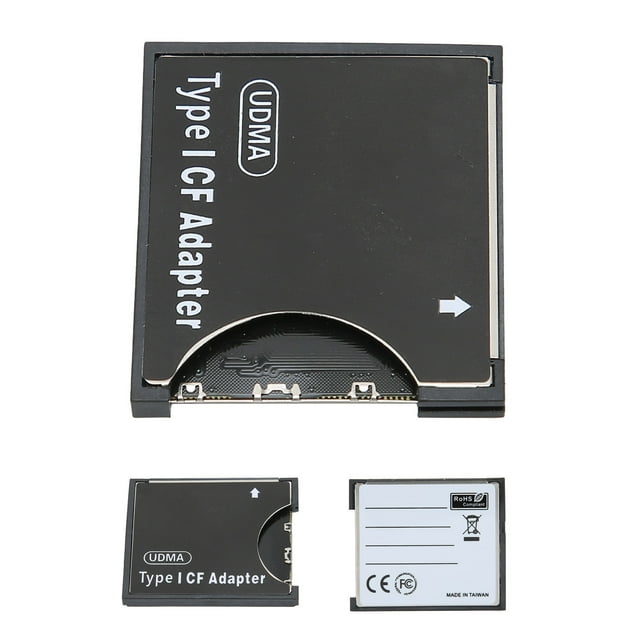 CF Adapter, Durable Plastic Casing Flash Card Adapter Professional for Cameras for