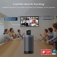 thumbnail image 2 of NexiGo Meeting 360, AI-Powered Framing & Speaker Tracking, 8K Capture, 1080p HD 360-Degree Smart AIO Video Conference Camera, 8 Noise-Cancelling Microphones, and Speaker, 2 of 9