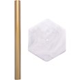 thumbnail image 4 of Nordic Sty Natural Marble Texture Plated or Kitchen Paper Towel Holder Ceramic Holder Desktop Storage Shelf, 4 of 5