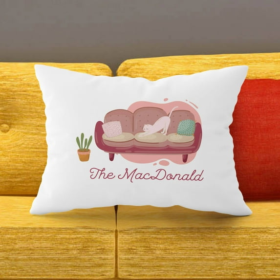 Personalized Housewarming Pillow Case