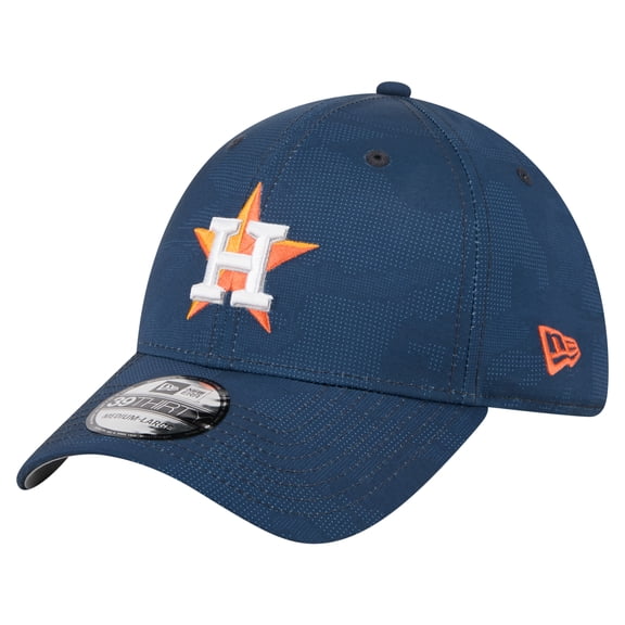 Men's New Era Navy Houston Astros Tonal Camo 39THIRTY Flex Hat