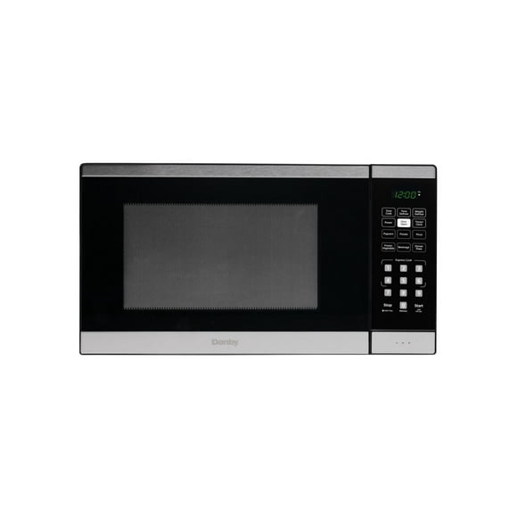 Danby DBMW1126BBS 1.1 cu. ft. Countertop Microwave in Black and Stainless Steel