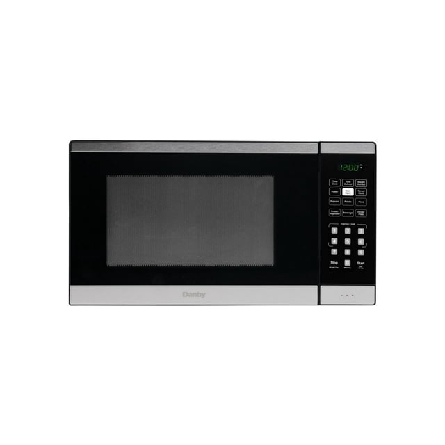 Danby DBMW1126BBS Micro-Ondes de Comptoir 1,1 Pi3 Noir et Acier Inoxydable