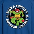 thumbnail image 3 of Teenage Muntant Ninja Turtles - Have A Turtley Awesome Holiday - Men's Long Sleeve T-Shirt, 3 of 5