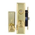 thumbnail image 1 of Ultra Hardware 106813 Polished Brass Left Hand Guard Mortise Lockset, 1 of 1
