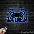 thumbnail image 3 of Handmadetneonsign Game Controller Metal Wall Art Light, Game Controller Metal Sign Wall Decor, Game Room Metal Decor 50825, 3 of 5